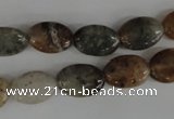 COV80 15.5 inches 10*14mm oval agate gemstonebeads wholesale