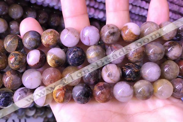 CPB1026 15.5 inches 12mm round natural pietersite beads