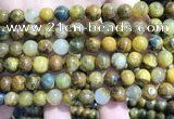 CPB1052 15.5 inches 8mm round golden pietersite beads wholesale