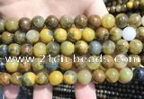 CPB1053 15.5 inches 10mm round golden pietersite beads wholesale