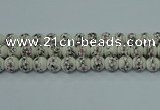 CPB601 15.5 inches 6mm round Painted porcelain beads