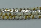 CPB751 15.5 inches 6mm round Painted porcelain beads