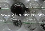 CPC05 15.5 inches 12mm round green phantom quartz beads wholesale