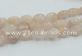 CPI06 15.5 inches 6*8mm oval pink aventurine jade beads wholesale