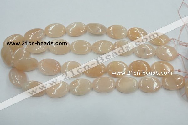 CPI09 15.5 inches 18*25mm oval pink aventurine jade beads wholesale