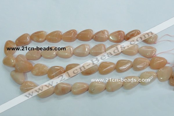 CPI104 15.5 inches 15*20mm nuggets pink aventurine jade beads