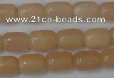 CPI160 15.5 inches 10*14mm drum pink aventurine jade beads