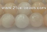 CPI214 15.5 inches 12mm faceted round pink aventurine jade beads