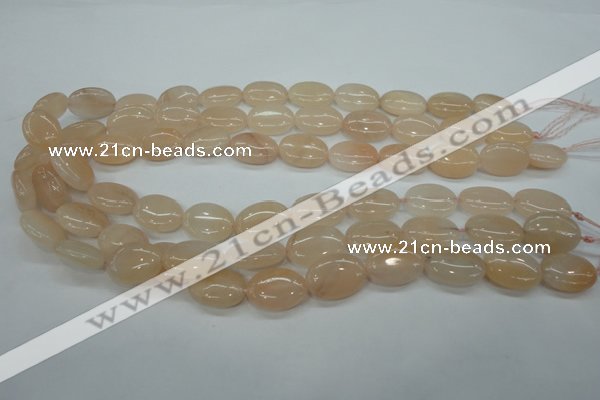 CPI23 15.5 inches 13*18mm oval pink aventurine jade beads