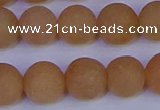 CPI305 15.5 inches 14mm round matte red aventurine beads wholesale