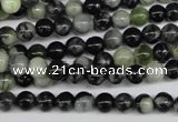 CPJ202 15.5 inches 6mm round green picasso jasper beads