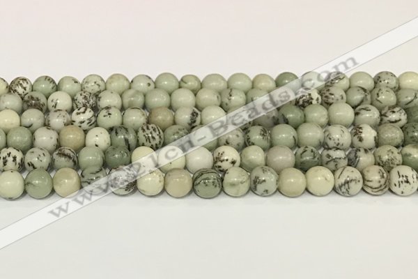 CPJ701 15.5 inches 6mm round greeting pine jasper beads