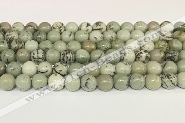 CPJ702 15.5 inches 8mm round greeting pine jasper beads