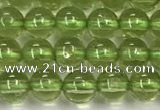 CPO133 15.5 inches 4mm round natural peridot beads wholesale