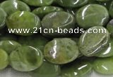 CPO14 15.5 inches 13*18mm oval olivine gemstone beads wholesale