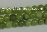 CPO20 15.5 inches 4mm round olivine gemstone beads wholesale