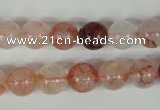 CPQ30 15.5 inches 10mm round natural pink quartz beads wholesale