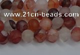 CPQ300 15.5 inches 4mm round matte pink quartz beads wholesale