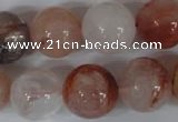 CPQ33 15.5 inches 16mm round natural pink quartz beads wholesale