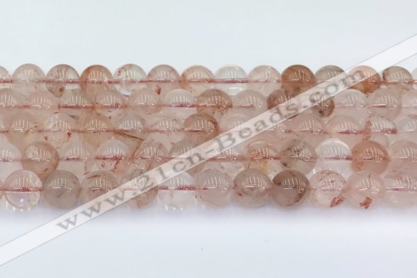 CPQ332 15.5 inches 10mm round pink quartz beads wholesale