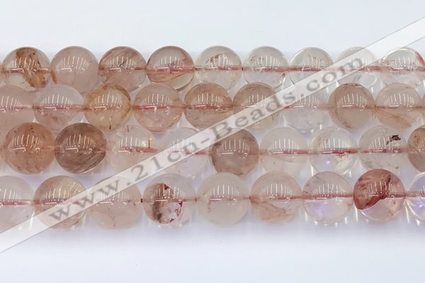 CPQ333 15.5 inches 12mm round pink quartz beads wholesale