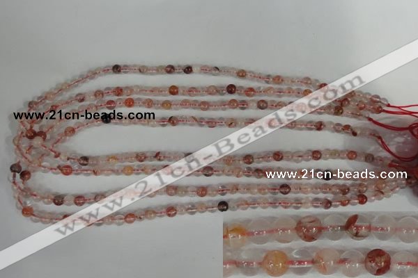 CPQ35 15.5 inches 5mm round natural pink quartz beads wholesale