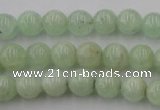 CPR102 15.5 inches 8mm round natural prehnite beads wholesale