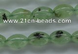 CPR208 15.5 inches 10*14mm rice natural prehnite beads wholesale