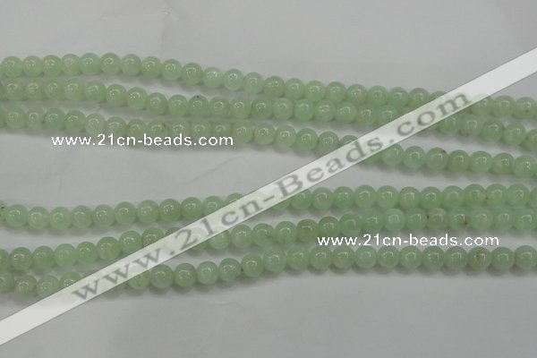 CPR301 15.5 inches 6mm round natural prehnite beads wholesale