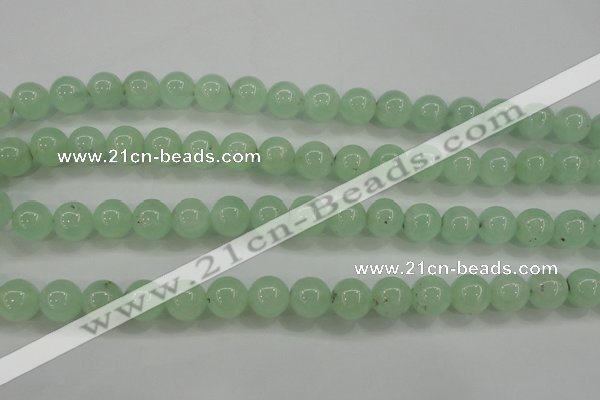 CPR303 15.5 inches 10mm round natural prehnite beads wholesale