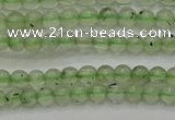 CPR310 15.5 inches 4mm round natural prehnite gemstone beads