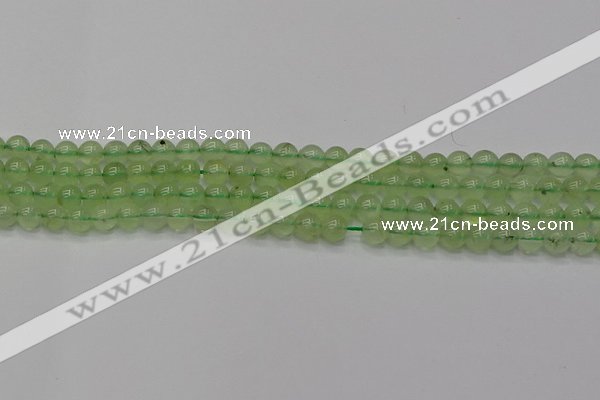 CPR311 15.5 inches 6mm round natural prehnite gemstone beads