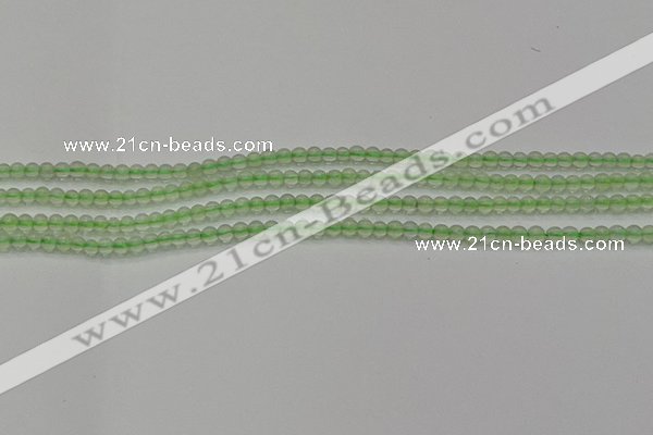 CPR320 15.5 inches 3mm round natural prehnite gemstone beads