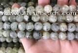 CPR354 15.5 inches 13mm faceted round prehnite beads wholesale