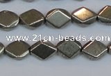 CPY652 15.5 inches 8*10mm pyrite gemstone beads wholesale