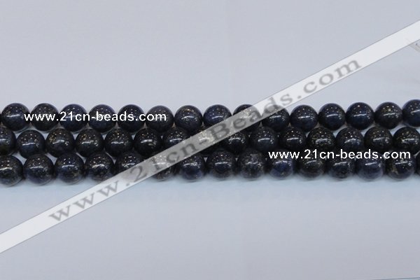 CPY775 15.5 inches 14mm round pyrite gemstone beads wholesale