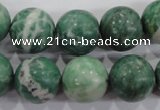 CQJ07 15.5 inches 16mm round Qinghai jade beads wholesale