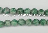 CQJ203 15.5 inches 8mm round Qinghai jade beads wholesale