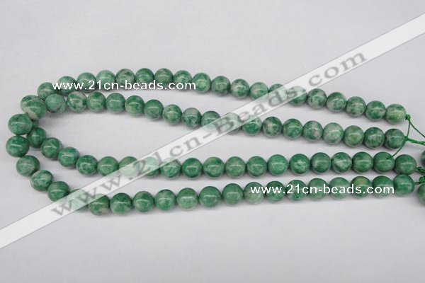 CQJ204 15.5 inches 10mm round Qinghai jade beads wholesale