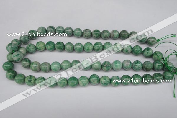 CQJ205 15.5 inches 12mm round Qinghai jade beads wholesale