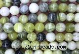 CQJ303 15 inches 10mm round Qinghua jade beads wholesale