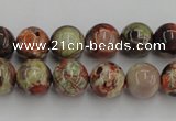 CRA151 15.5 inches 10mm round rainforest agate beads wholesale