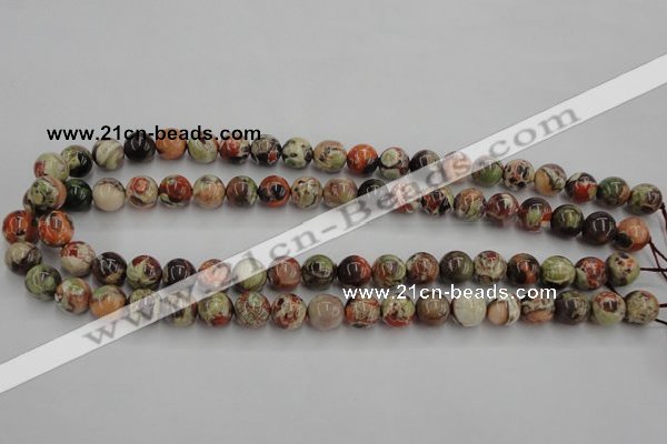 CRA151 15.5 inches 10mm round rainforest agate beads wholesale