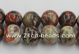 CRA152 15.5 inches 12mm round rainforest agate beads wholesale