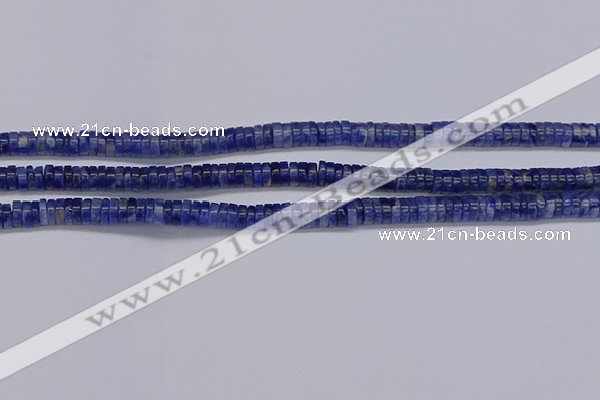 CRB1020 15.5 inches 2*4mm heishi sodalite beads wholesale