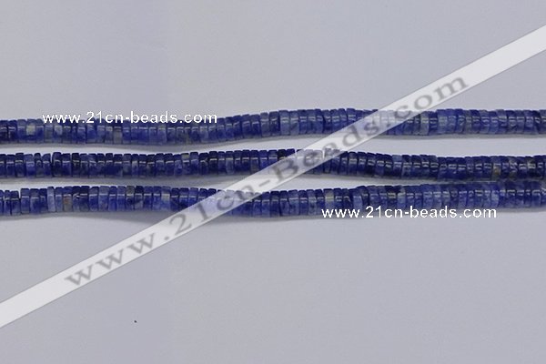 CRB1021 15.5 inches 2*5mm heishi sodalite beads wholesale