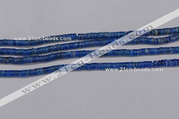 CRB1025 15.5 inches 2*4mm heishi lapis lazuli beads wholesale