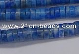 CRB1026 15.5 inches 2*5mm heishi lapis lazuli beads wholesale