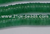 CRB1031 15.5 inches 2*5mm heishi green aventurine beads wholesale