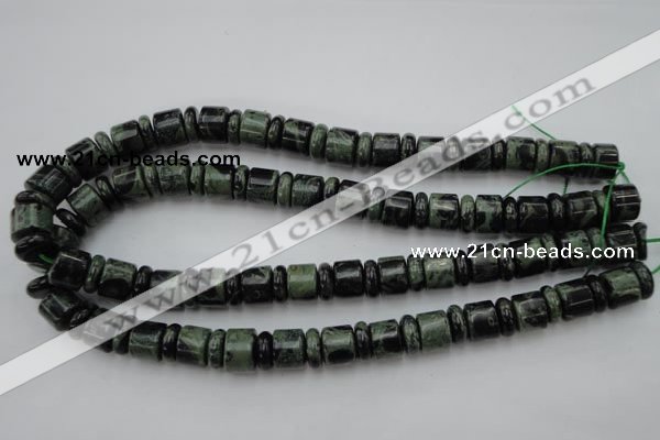 CRB139 15.5 inches 6*12mm & 10*12mm rondelle kambaba jasper beads